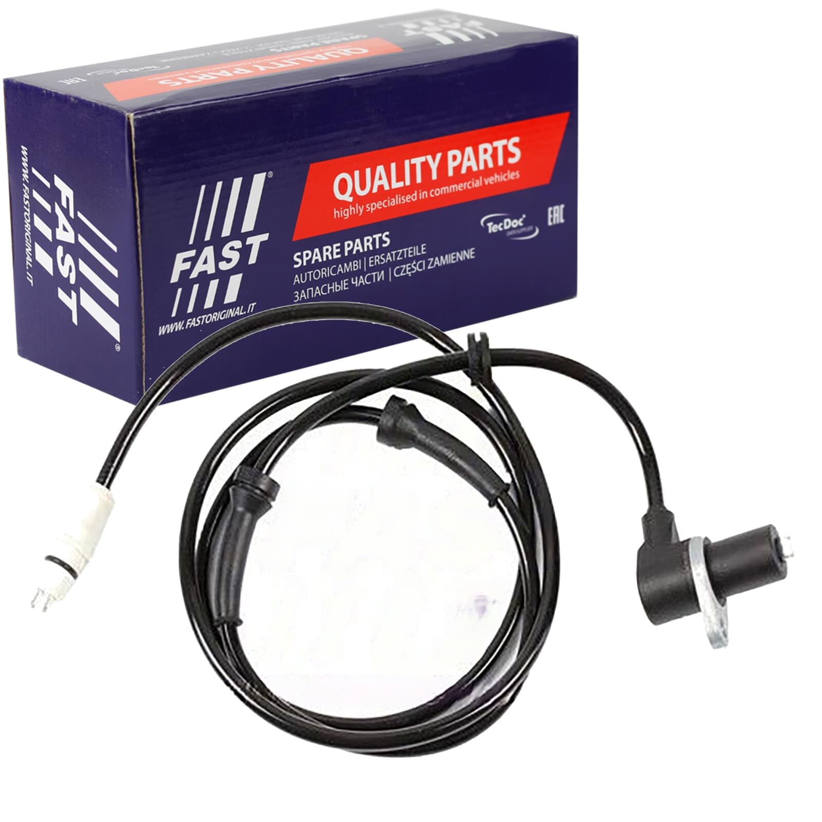 FAST Sensore ABS FT80500 Assale anteriore Sx Assale anteriore Dx Compatibilità con FIAT DUCATO Pianale piatto/Telaio 230 DUCATO Pianale piatto/Telaio 244 DUCATO Furgonato 230L DUCATO Autobus 230