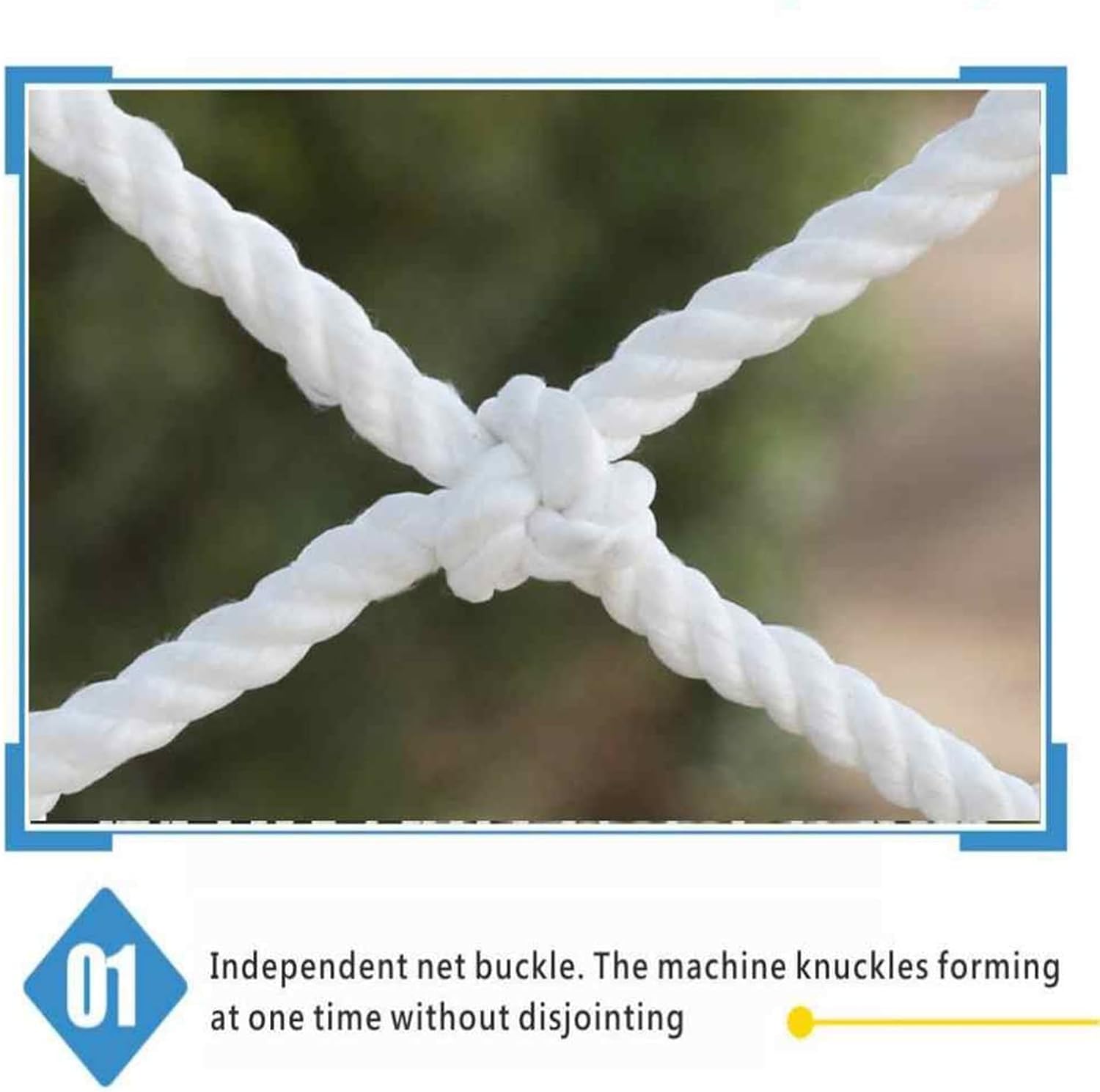 Treppenschutznetz Für Kinder, Fallschutznetz Für Haustiere, Schutznetz Für Den Innen- Und Außenbereich Für Balkon, Fenster, Spielplatz, Gartendekoration, Absturzsicherung White-10cm 1x5m(3x16ft)