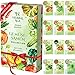 Produktbild HERBAL AGE Gemüsesamen Pflanzen Box, 12 Sorten Saatgut, 5100 Stk Gemüse Samen Mix - Zucchini, Paprika, Radieschen, Salat Samen - Garten & Balkon Samen Gemüse, Damen, Herren, Kinder Saat Geschenk