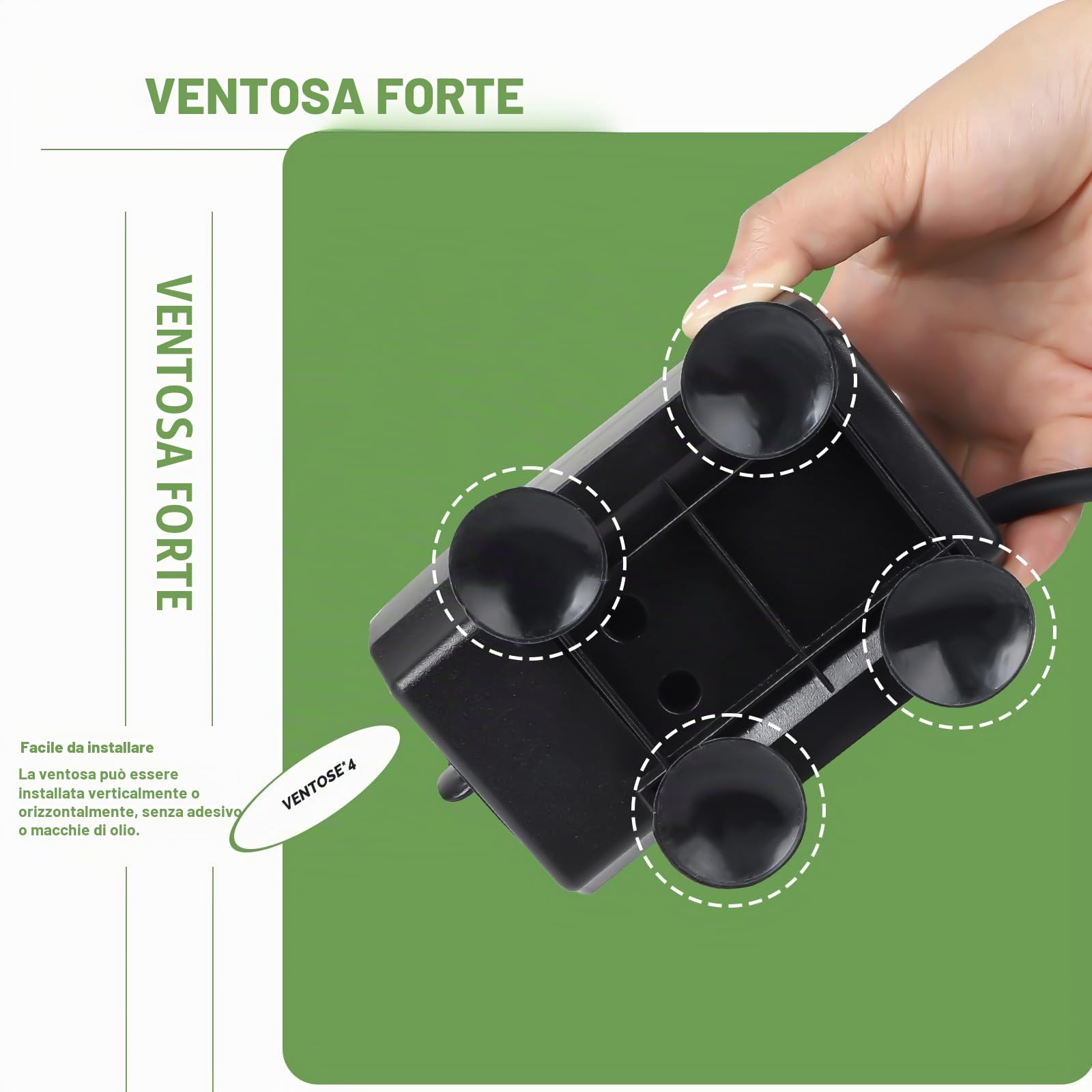 EXLECO Pompa Laghetto 4500L/H 95W con Filtro per Acquario, Fontana Stagno e Ruscello - 4 Ugelli, 5M Cavo, 3 Stili di Fontana