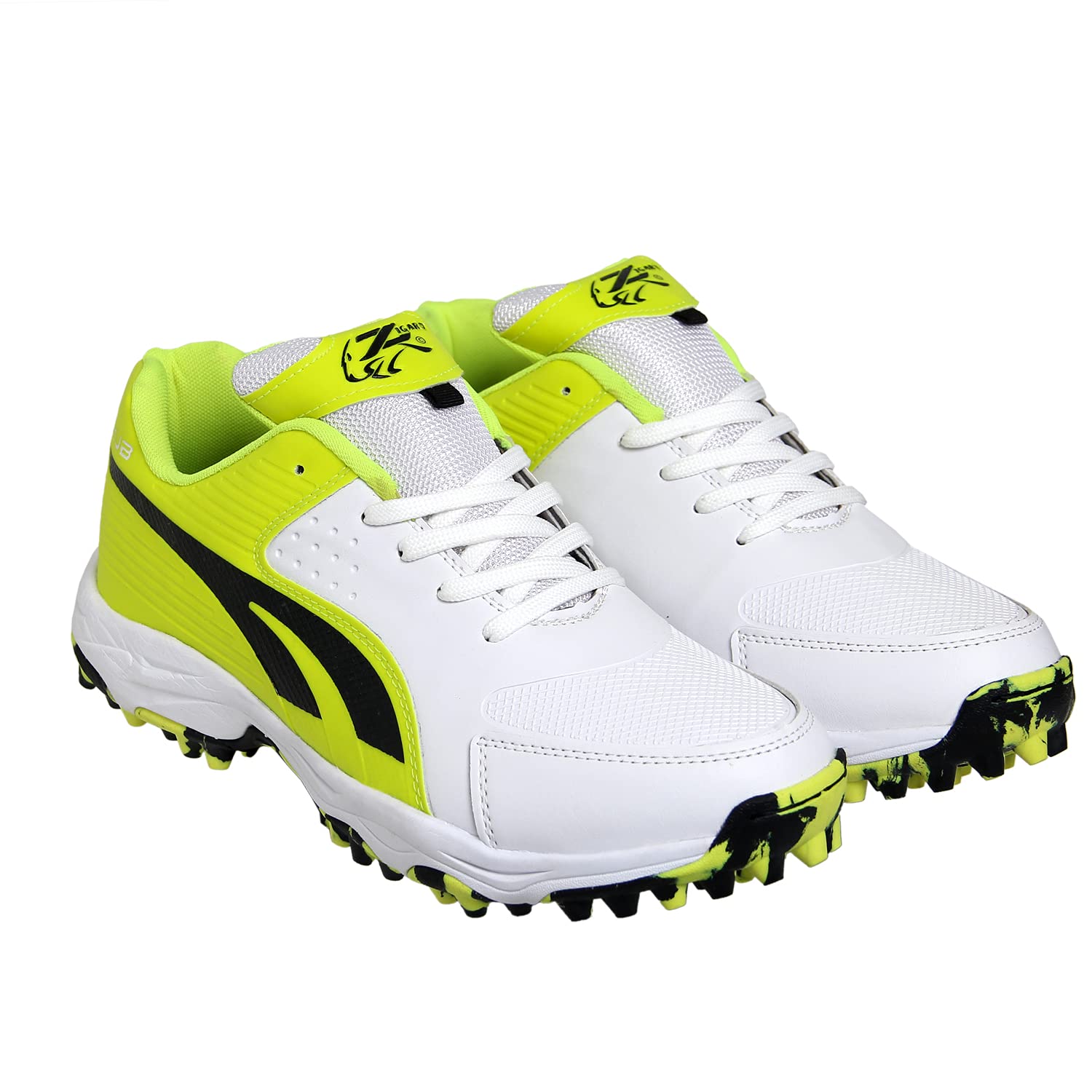 ZIGARO Hub_D W/Yellow Mens Cricket Shoes (B08XK2JFF2) Amazon Price History, Amazon Price Tracker