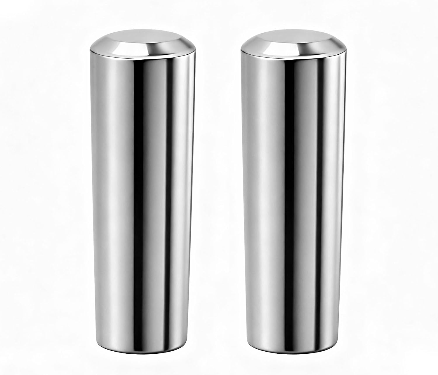2 PCS Beer Tap Handle, 304 Stainless Steel Keg Tap Handle for Kegerator, 3/8'' Thread Draft Beer Tap Handle for Standrad American Keg Faucet for Bars, Weddings, Restaurants & Parties