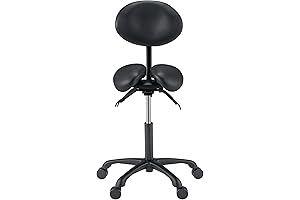 Master Massage Berkeley Ergonomic Saddle Chair - Help Back Pain and Improve Posture