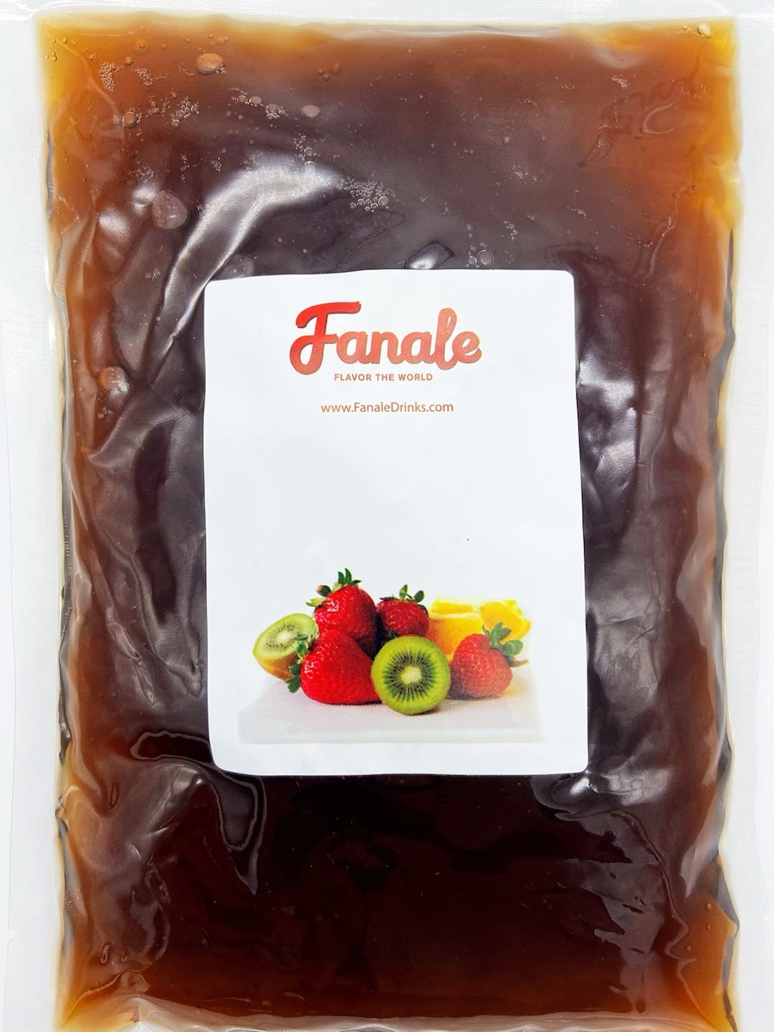 Fanale Brown Sugar Agar Tapioca Boba Jelly Ball for Milk Tea Coffee Shaved Ice Topping (300g / bag) TAP005-SP300