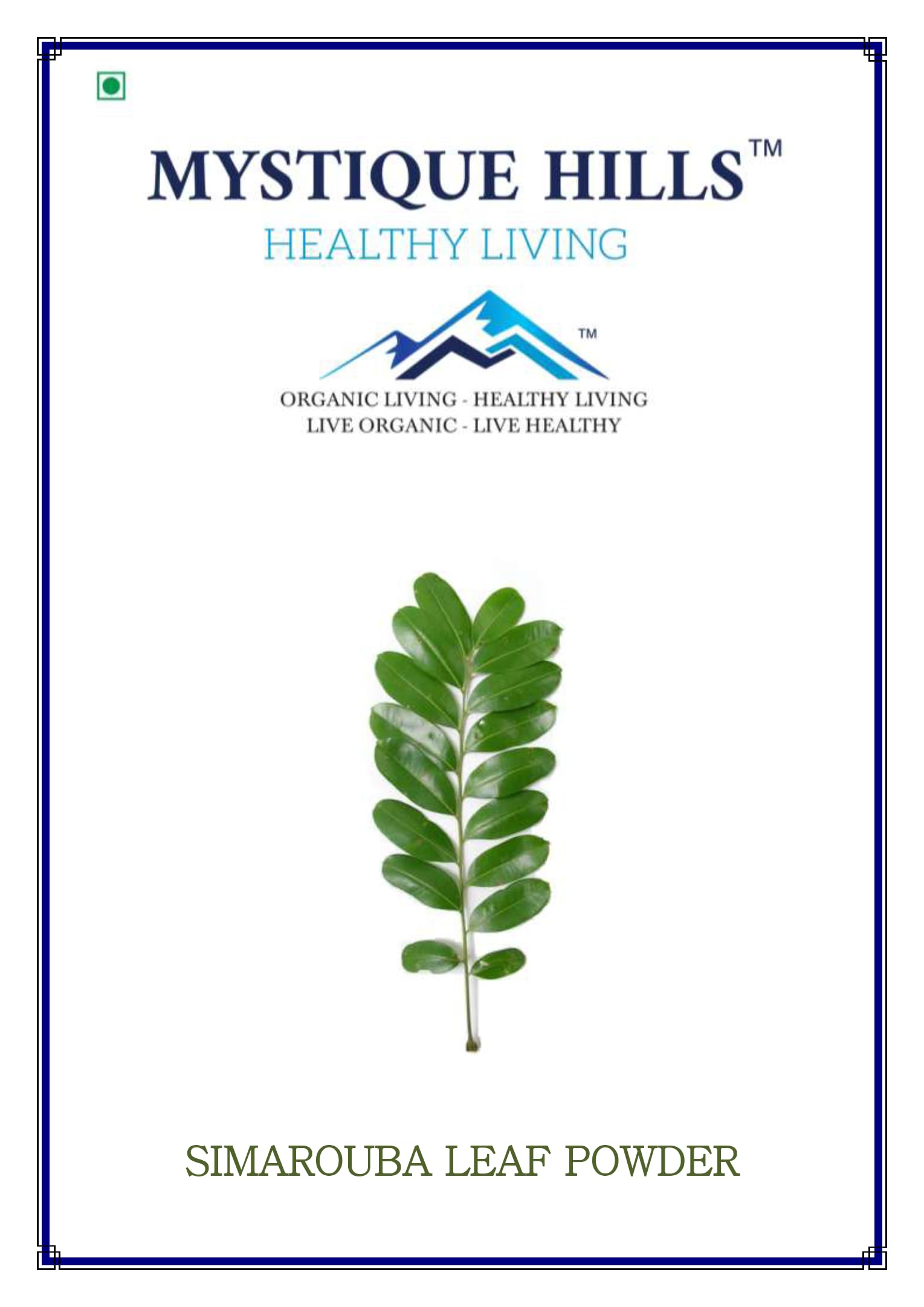 Mystique Hills Dried Simarouba Leaf Powder 100 g (B0841RHW9K) Amazon Price History, Amazon Price Tracker