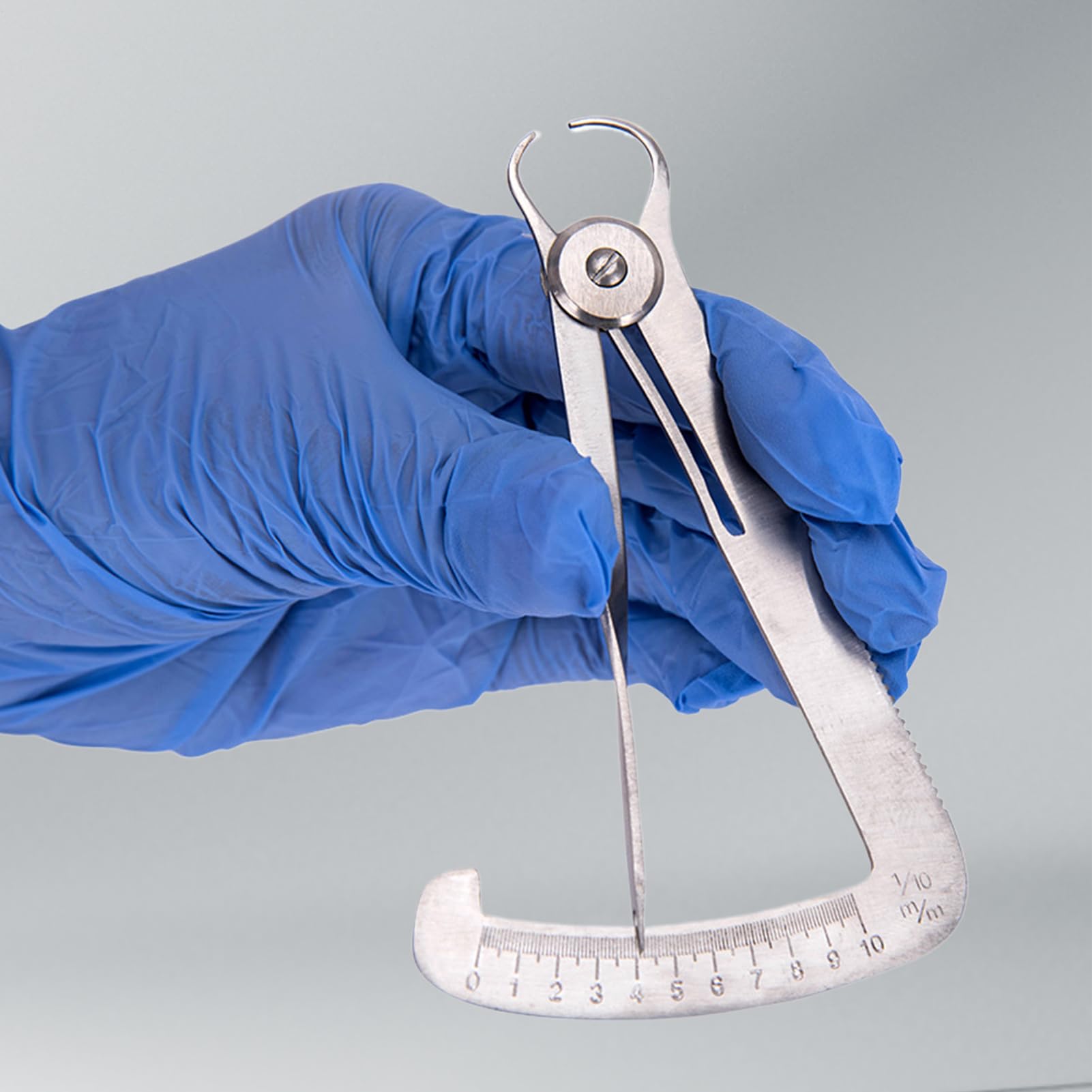 Calibro del triangolo di precisione in acciaio inossidabile - Utensile dentale ad alta precisione, spessore manuale corona