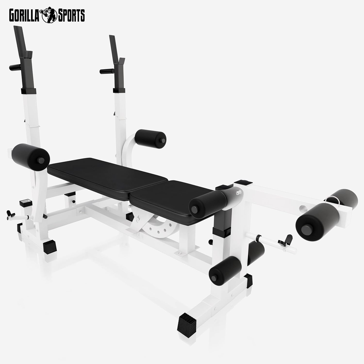 GORILLA SPORTS 100 kg Plastic Dumbbell Set assembled