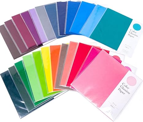 Amazon 24色カラーグラシンペーパー 単色コンプリートセット ばら売り10枚x24色 計240枚 150 150mm 透ける折り紙サイズ お花紙 トランスパレント ペーパーアート 通販 Amazon 24色カラーグラシンペーパー 単色コンプリートセット ばら売り10枚x24色 計240枚 150 150mm 透ける折り紙サイズ お花紙 トランスパレント ペーパーアート 通販