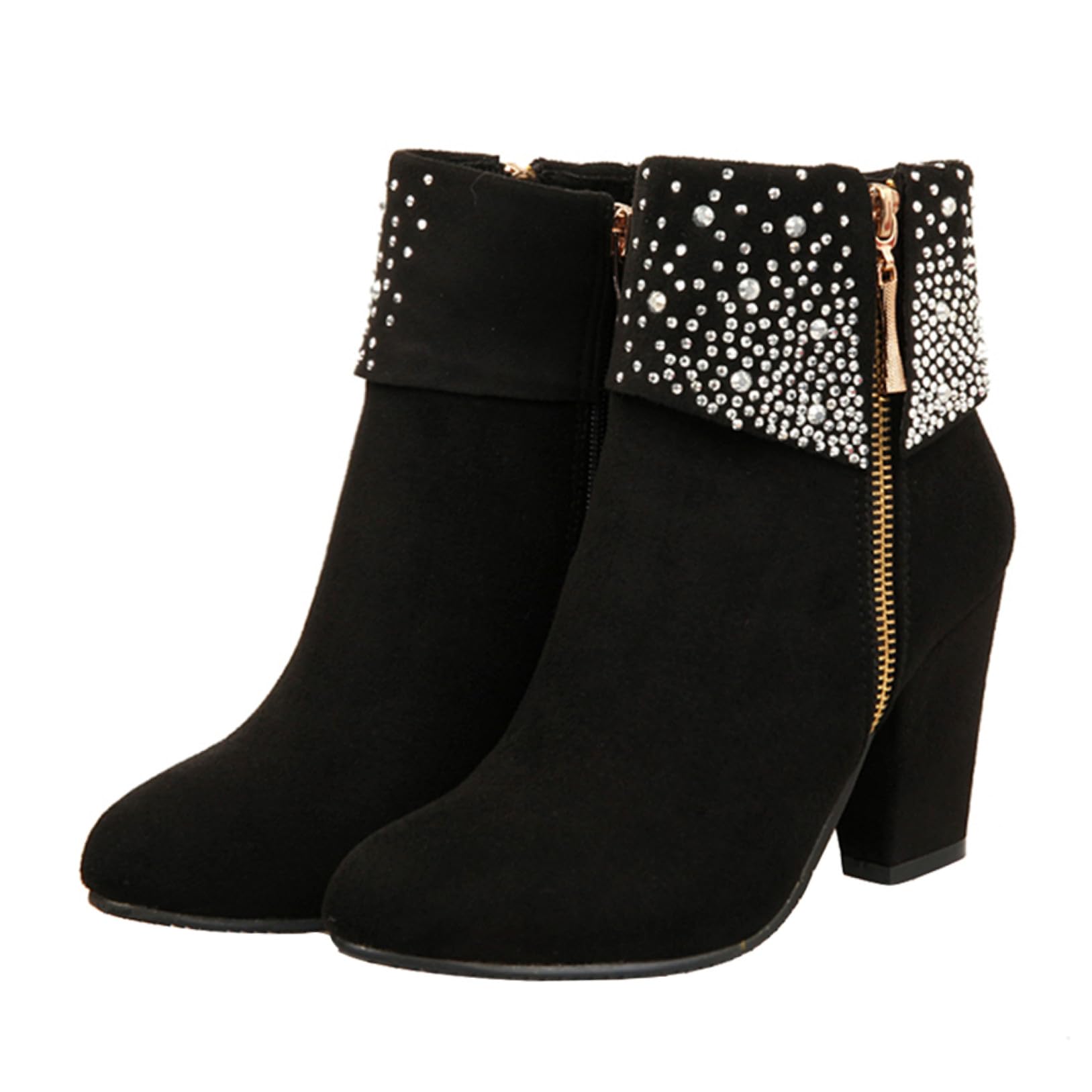 Bottines courtes automne hiver confortables et légères - 8