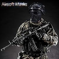 Vista 5 de Máscara de calavera de cara completa, máscaras tácticas para juegos de supervivencia CS, tiro, cosplay, película, paintball, máscaras de miedo