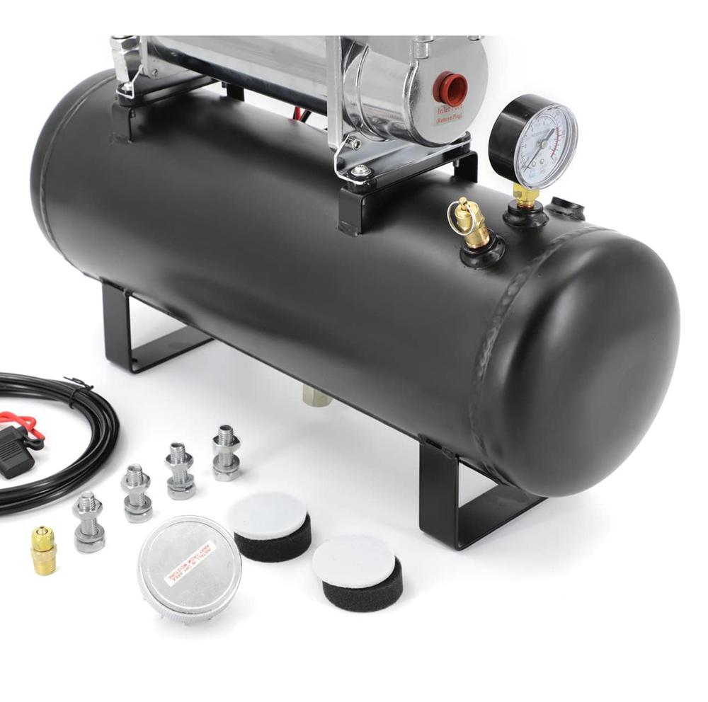 Amazon.com: CNRAQR200PSI 12V Heavy Duty Air Train Horn/Air Ride