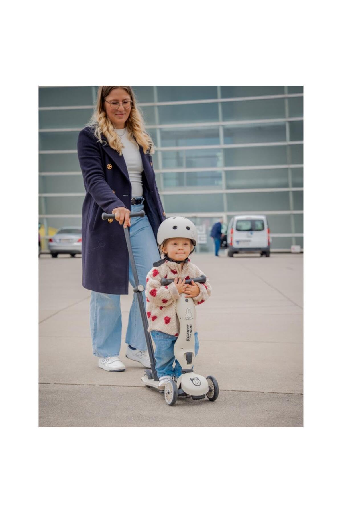 Highwaykick 1 Push and GO | Miffy Kollektion – 2-in-1 Lauflernhilfe und Kickboard