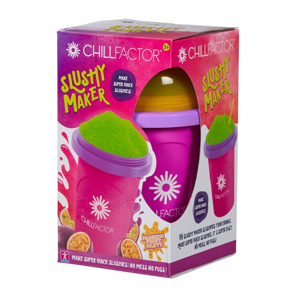 Chillfactor CO07954 Uchwyt Mania: Maszyna do szlifowania z kubkiem wielokrotnego użytku i słomką w zestawie, Bandai