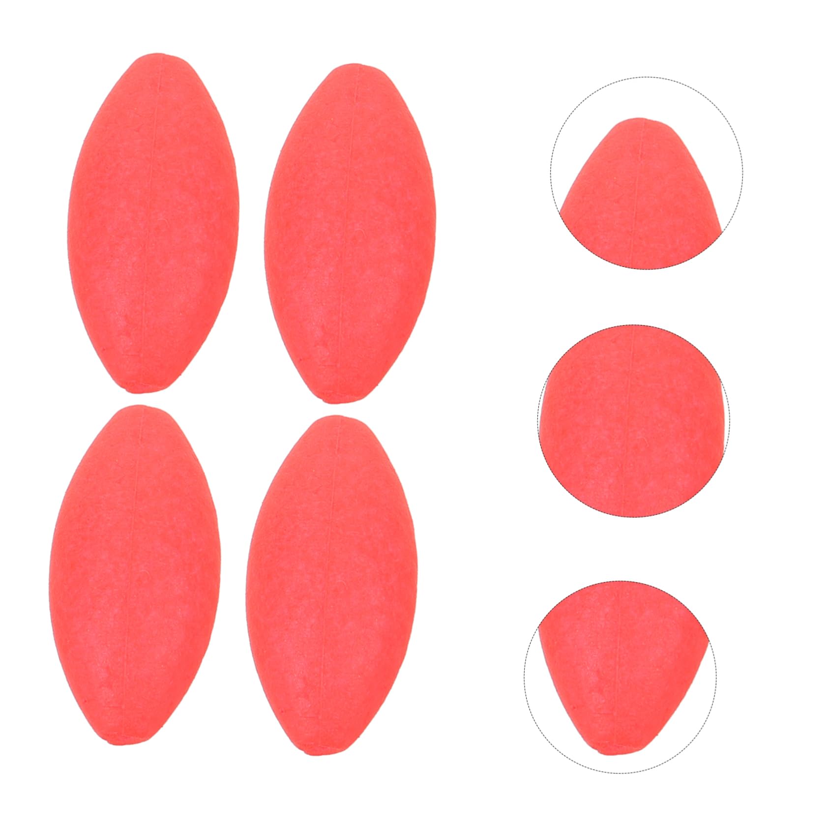 ibasenice Amplificateur À Queue Flottante Attaquer Chariots De Pêche Flotteur De Pêche Flotteurs De Pêche en Douce Accessoires De Pêche Plastique Rouge