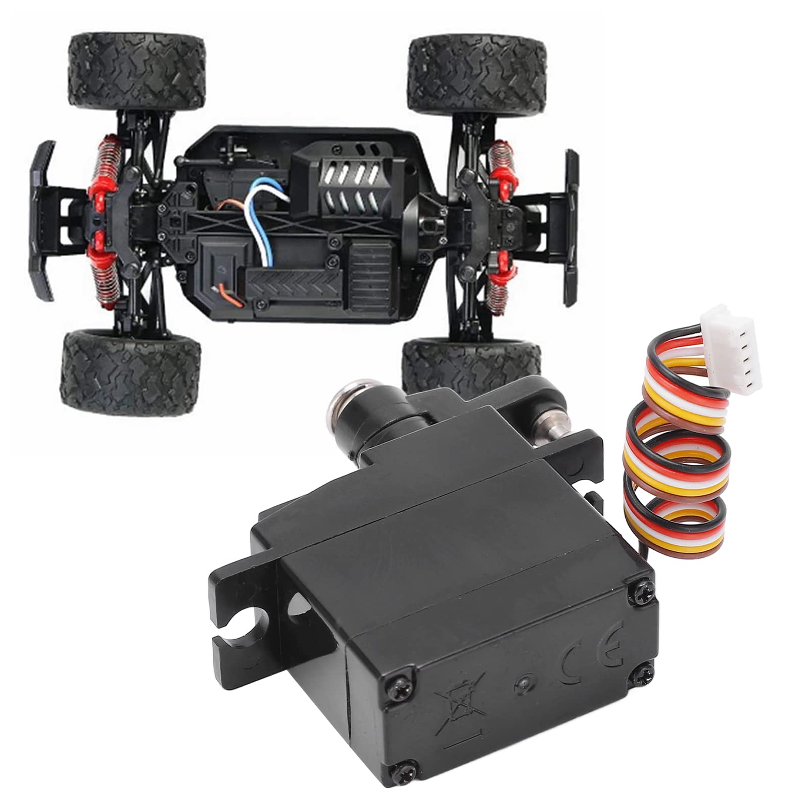 Servo De Direction Métal Pour Voiture RC WLtoys 144001 - Compatible 1/14 4WD - 3