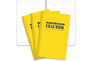 Elan Indestructible Yellow Field Notebook Trio: Resilient Companions for Demanding Adventures