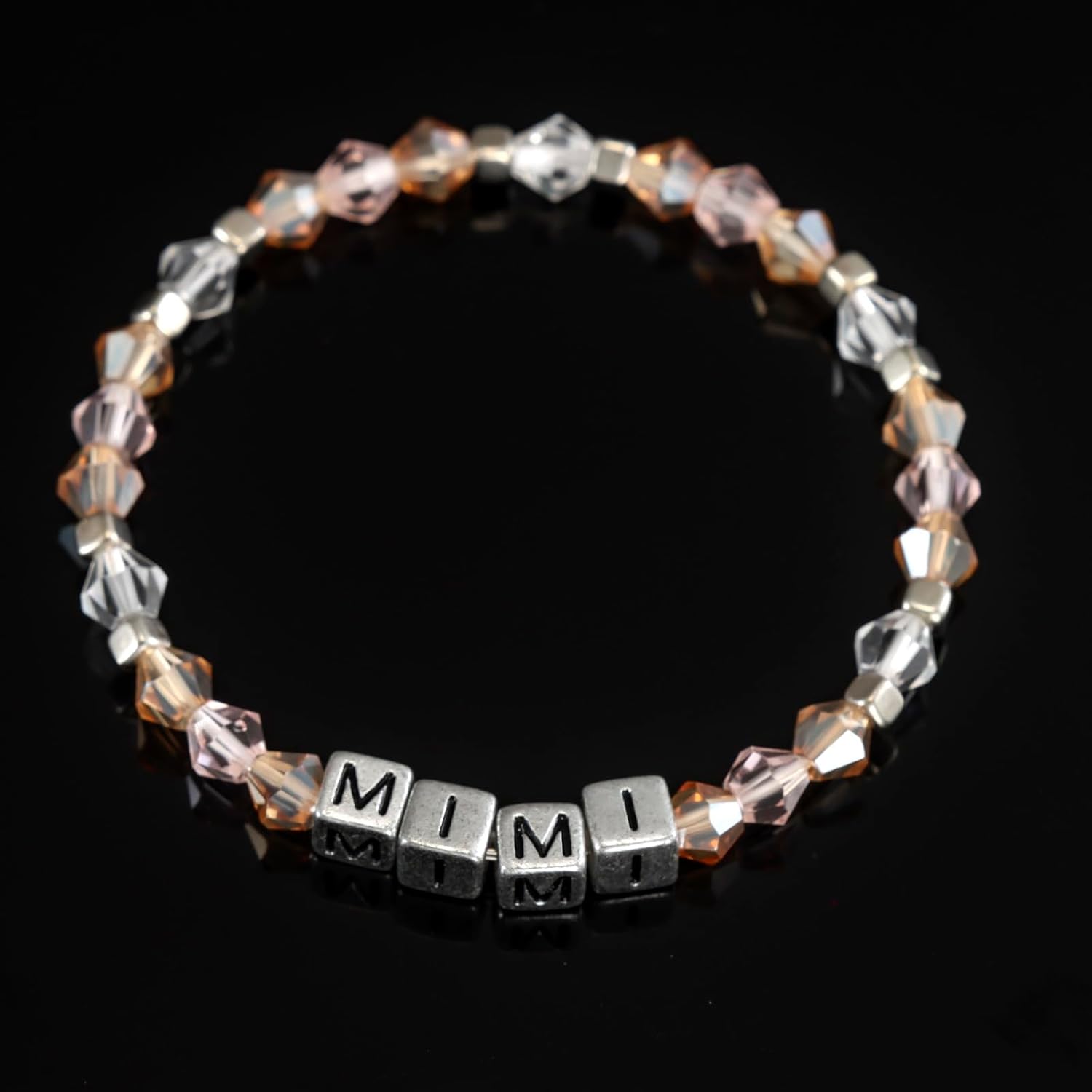 Kivosliviz Mimi Gifts for Women Jewelry Grandson Grandchildren Mothers Day Mimi Bracelet for Grandma - Image 3