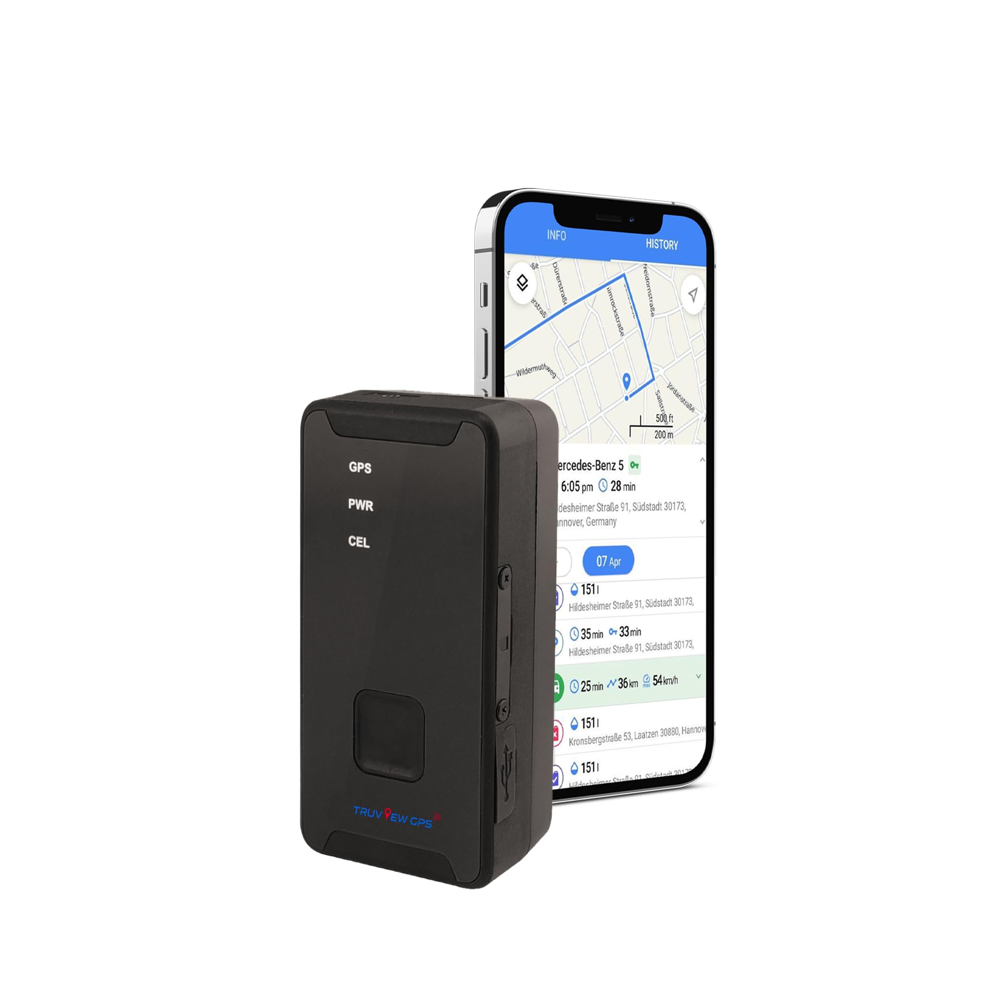 TV320 - Dispositivo de seguimiento de activos 4G en tiempo real con un botón de pánico fácil de usar para aplicaciones de gestión de seguridad personal y monitoreo de activos.