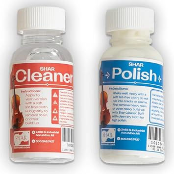 Violin Cleaner and Polish Kit for Violin Viola, Cleaning Tools for Violin Viola Instruments
