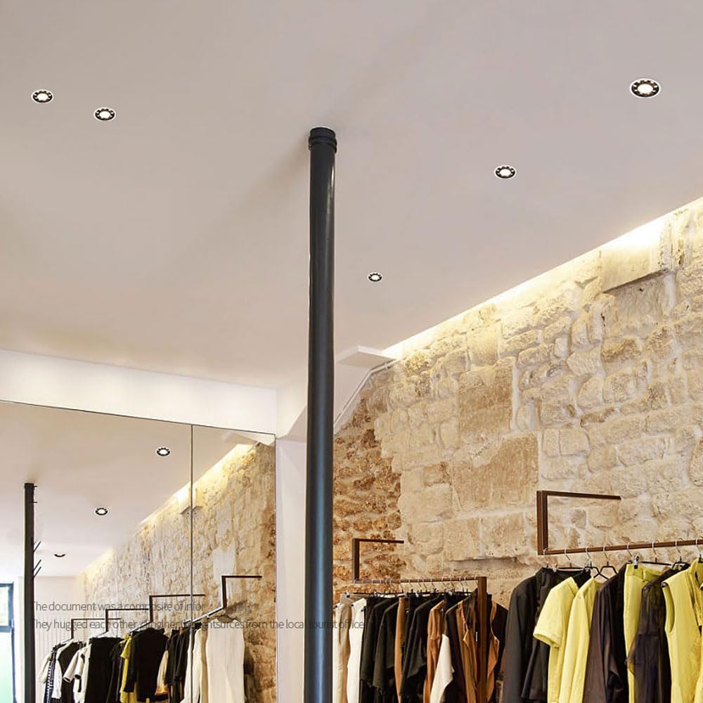 4 Pack 3CCT Ultra-Thin LED Recessed Ceiling Light, 3000K/4000K/6000K Selectable, 12W,18W,25W COB LED SpotLights, CRI90 LED Can Light,LED Recessed Downlight