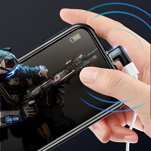 Miniatura 5 de BoxWave Adaptador compatible con JOLIKE D22  MagnetoSnap PD adaptador de ángulo de carga, adaptador magnético de carga de ángulo PD protector de