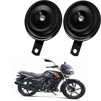 RWT Primium Quality Bike Horn(Set Of 2) For TVS Flame DS 125
