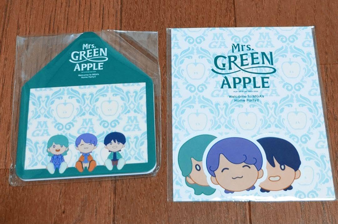 Amazon.co.jp: ミセスグリーンアップル ポップアップストア メモ帳