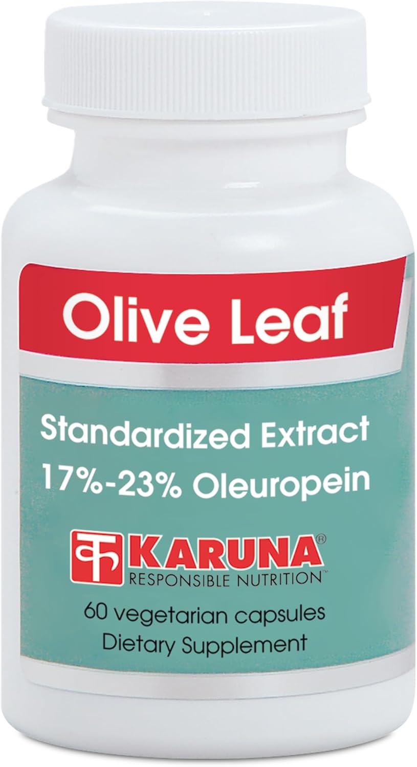 Olive Leaf Extract 500mg, 60 Vegetarian Capsules