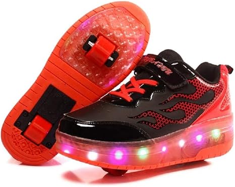 Amazon Co Jp 男の子用ホイール付きledライトシューズキッズファッションスニーカー トレーナーテクニカルスケートボードシューズ7色 B Eu40 ホーム キッチン Amazon Co Jp 男の子用ホイール付きledライトシューズキッズファッションスニーカー トレーナーテクニカルスケートボードシューズ7色 B Eu40 ホーム キッチン