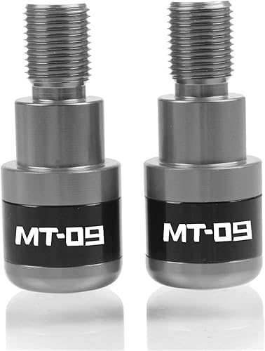Agarraderas de manillar con contrapeso Accesorios de motocicleta, extremos de barra de agarre de mano, tapas de extremo para manillar Yamaha MT-09