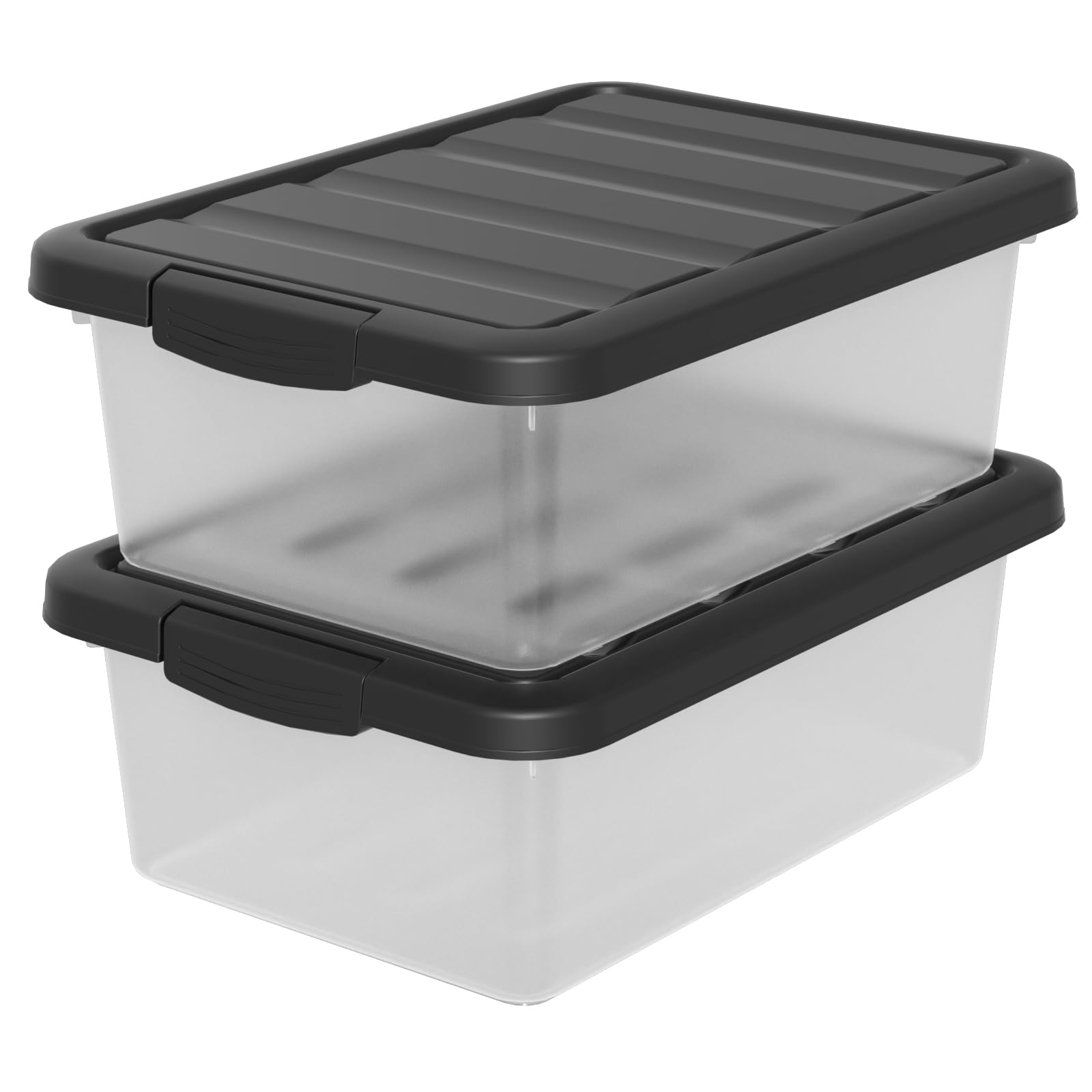 Boîte de rangement en plastique pour stopper le désordre des placards profonds