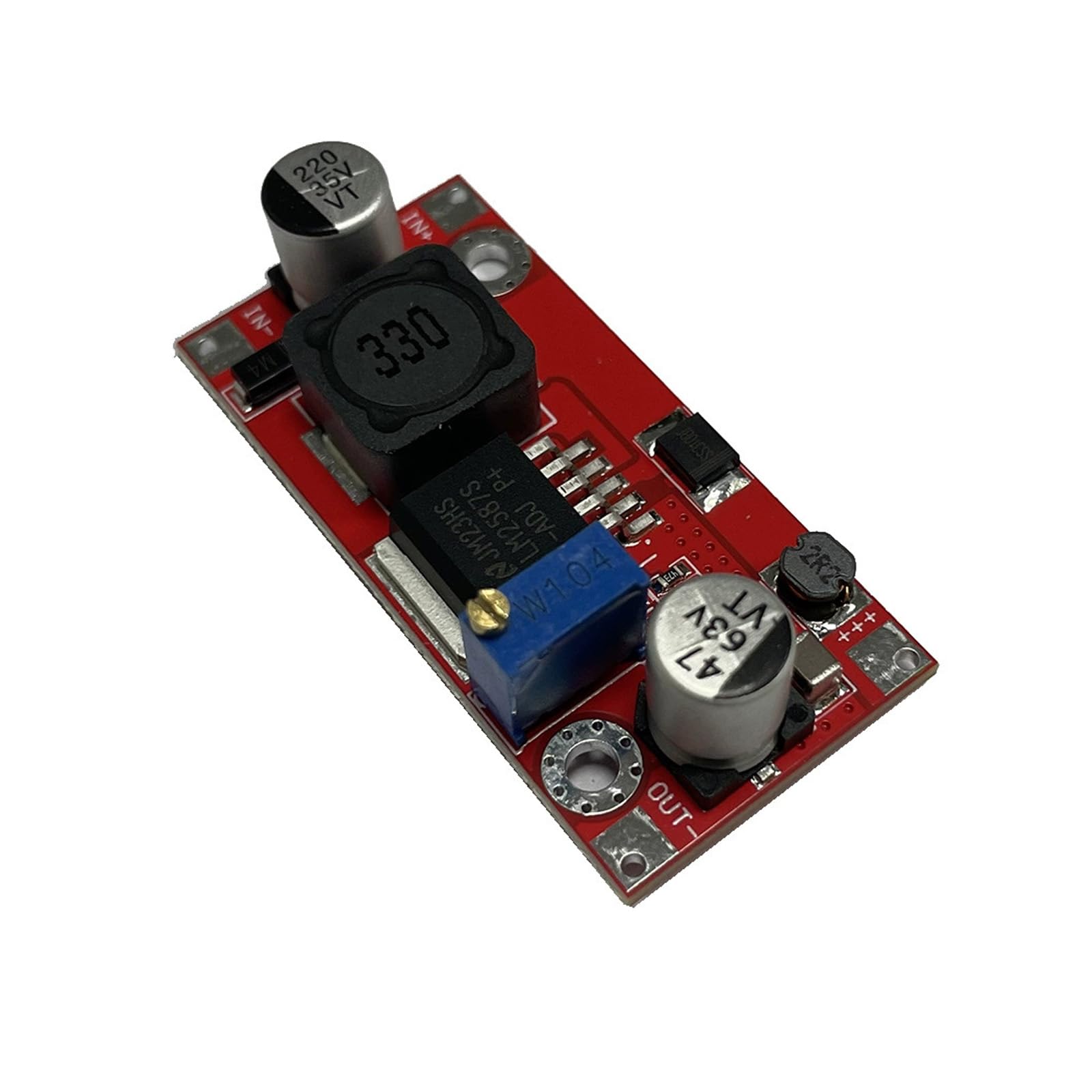 Xjdzineq 3A Adjustable LM2587 Step Up Converter 4V-35V Output 5V-60V Power Supply Regulator Module for Electronic Application Industrial Step Up Converter Module