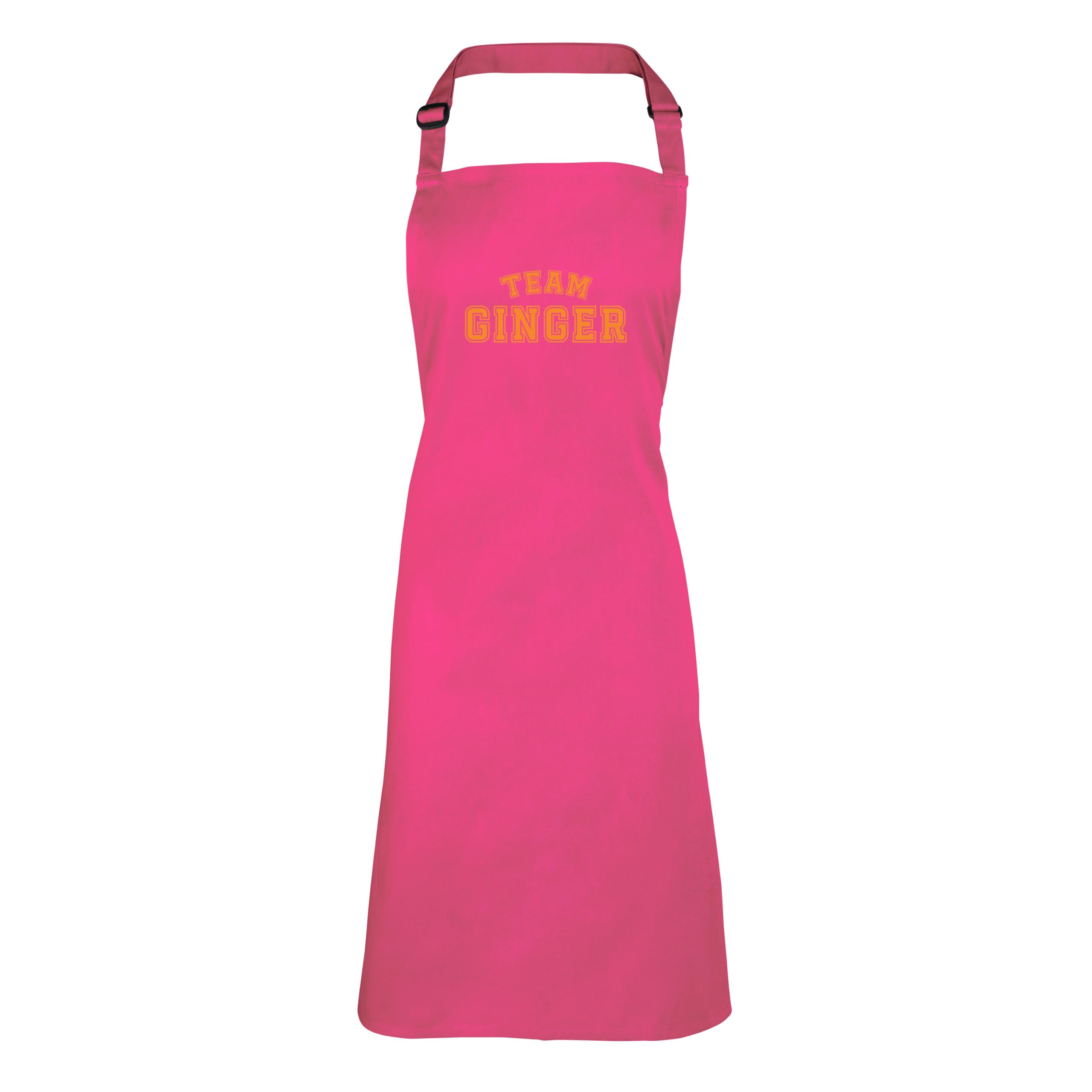 Shopagift Team Ginger Apron Mens Womens Cooking BBQ Chef DIY Cook - Pink