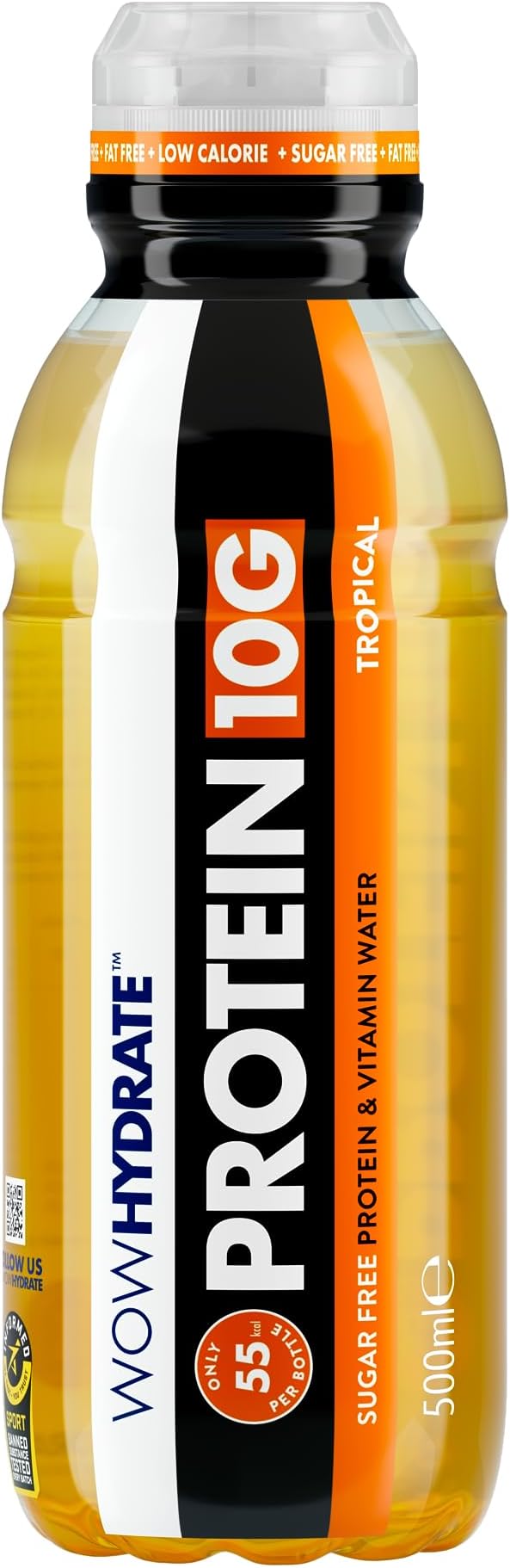 Wow Hydrate Protein Pro 12x500ml Tropical