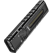 ST7 Rechargeable Flat EDC Flashlight,2000Lumen Pocket Flashlight