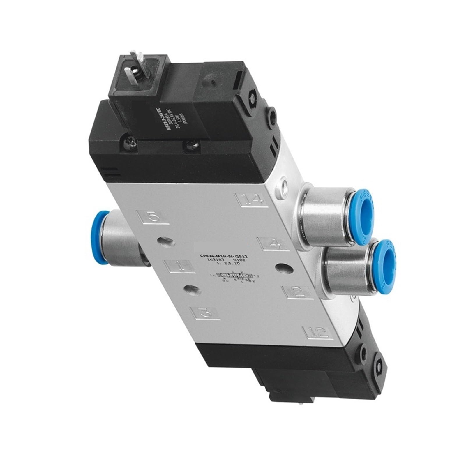 solenoid valve CPE24-M1H-5J-QS-12 163183 Quick Connect Solenoid Valve