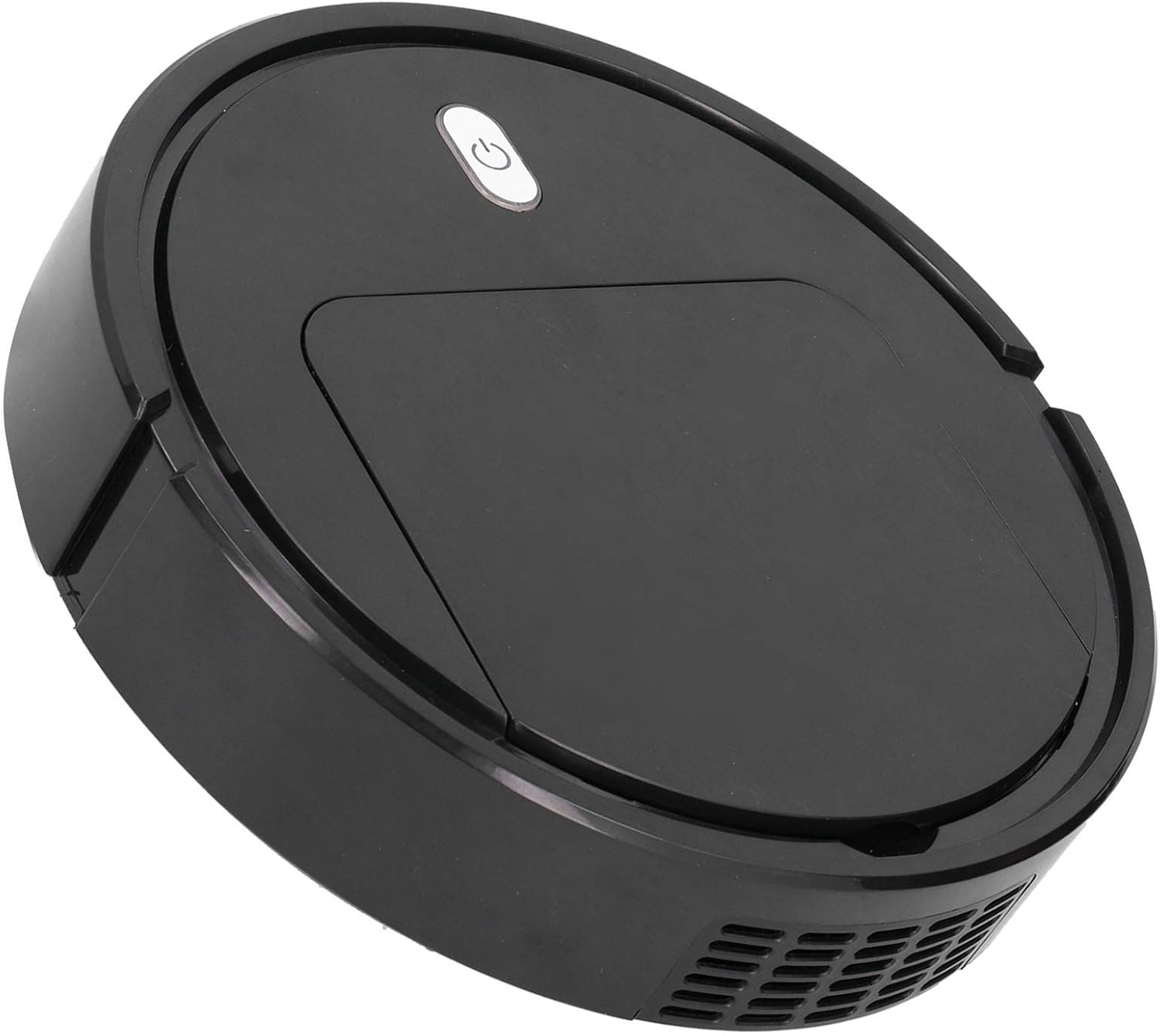 Haofy Smart Robot Vacuum Cleaner, USB Vacuum Mopping Robot, Floor Vacuum for Sweeping with 1200mah Battery (Black)