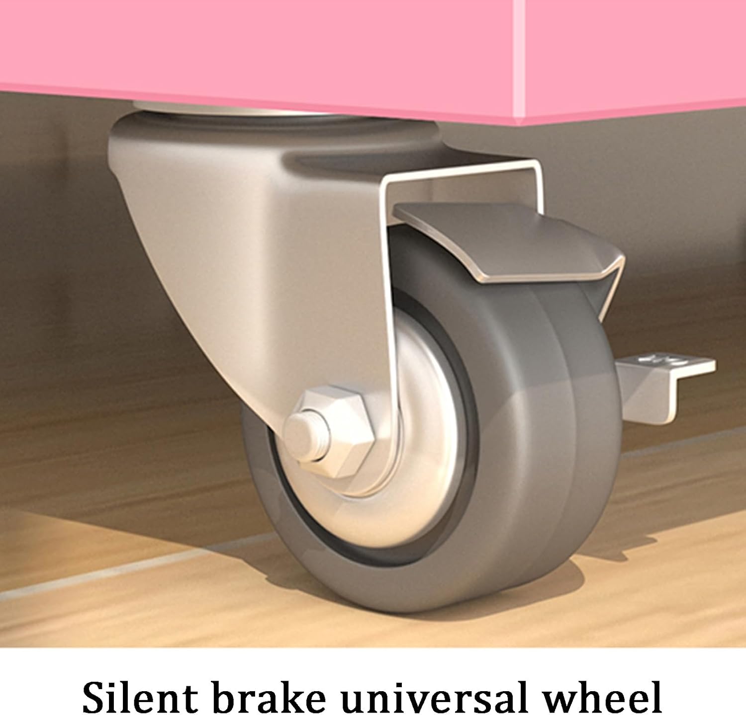 Cat Playpen, Indoor solid wood Cat Cage removable, Tempered glass panel, with side door, 360° swivel casters, Suitable for 2-3 kittens(23.6x49.2/60x125cm)