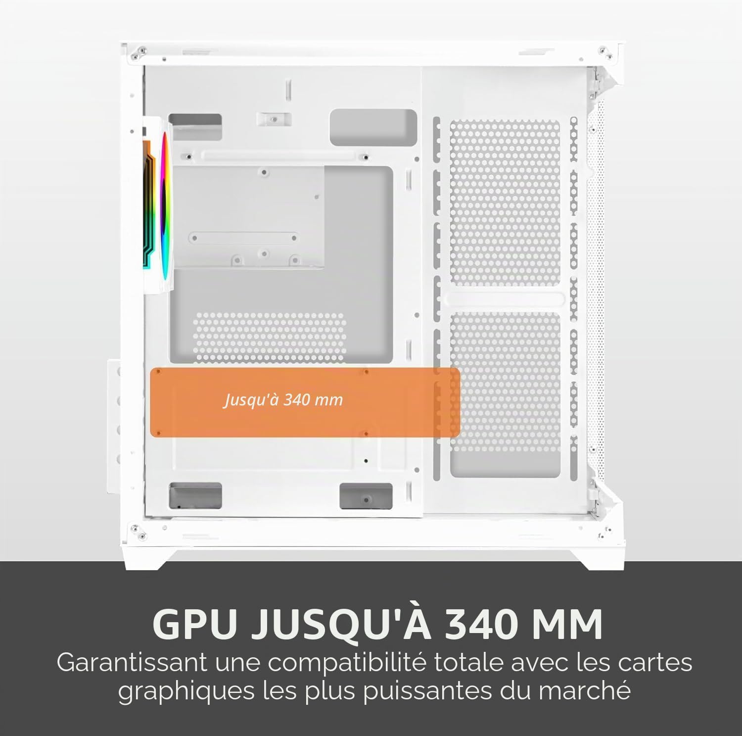 Outlet Computer Outsider PC Gaming Blanc Completo CPU I7 - RAM 32GB - SSD 480GB - GeForce 4GB - Monitor 24"