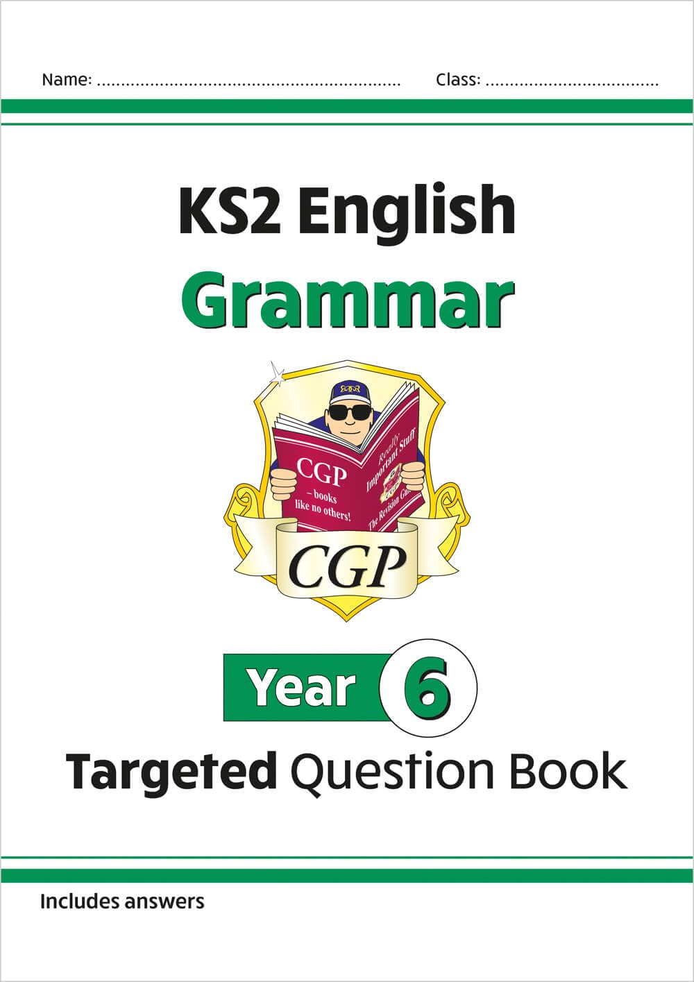 KS2 English Year 6 Grammar Targeted Question Book (with Answers): great for SATS practice (CGP Year 6 English)