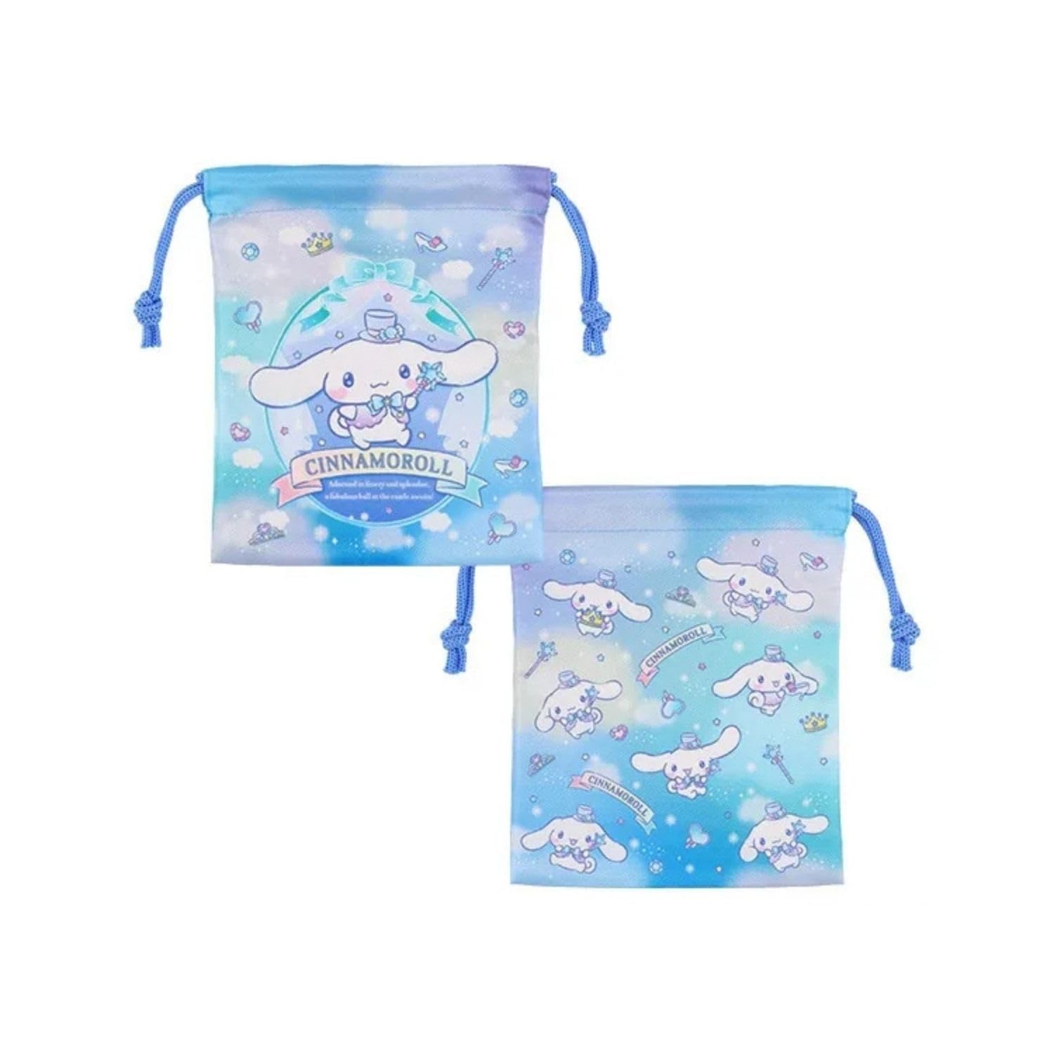 【タグ付き★10点まとめ売り】sanrio シナモロール即発送♡即購入⭕️ Amazon｜サロンジェ サンリオ 巾着 3枚 セット シナモロール H21
