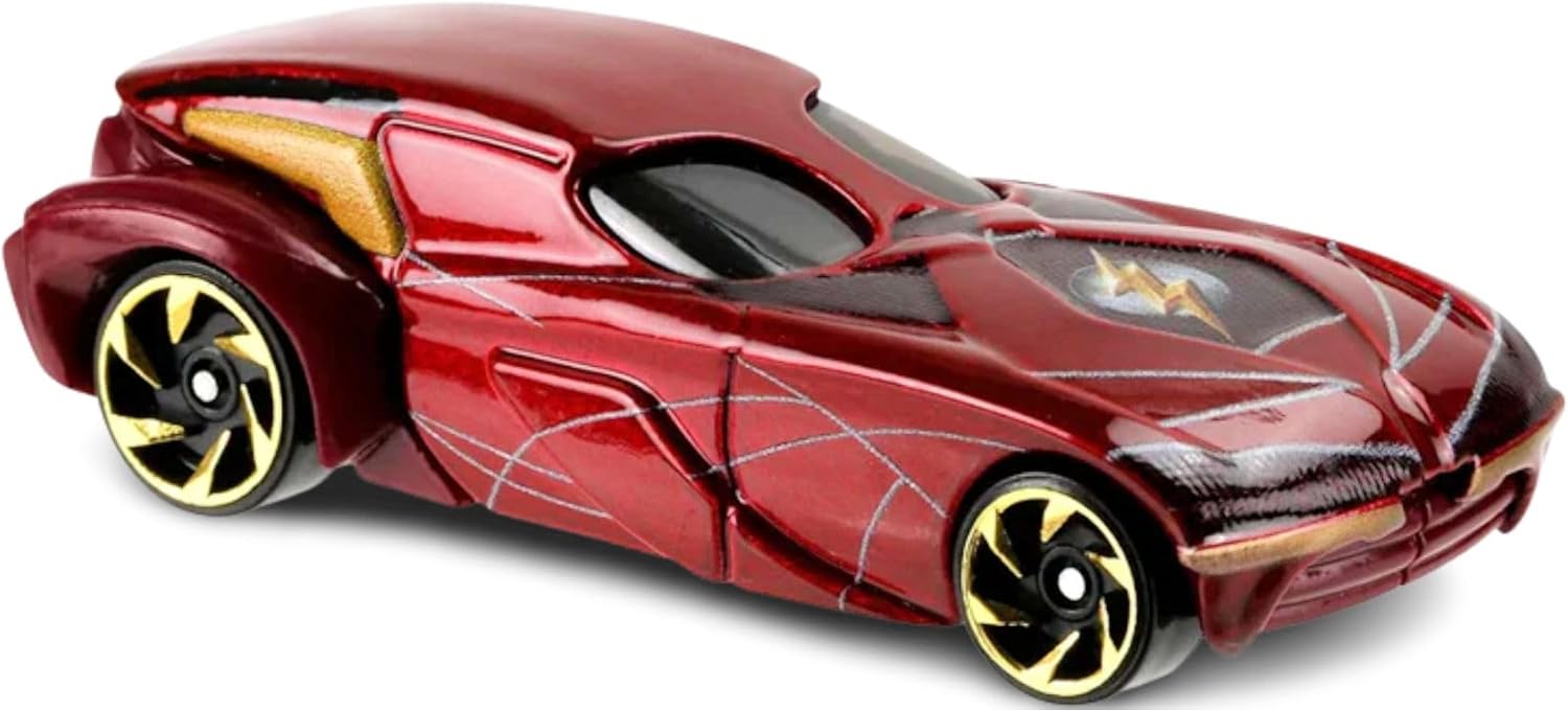 Hot Wheels Character Cars Vehículo de juguete Flash -DC para niños de 3 años en adelante