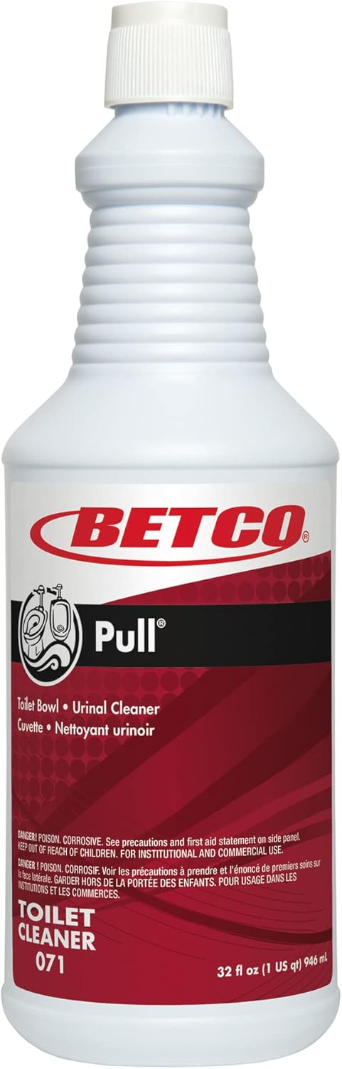 Betco® Pull Toilet Bowl Cleaners, 40 Oz Bottle, Case Of 12