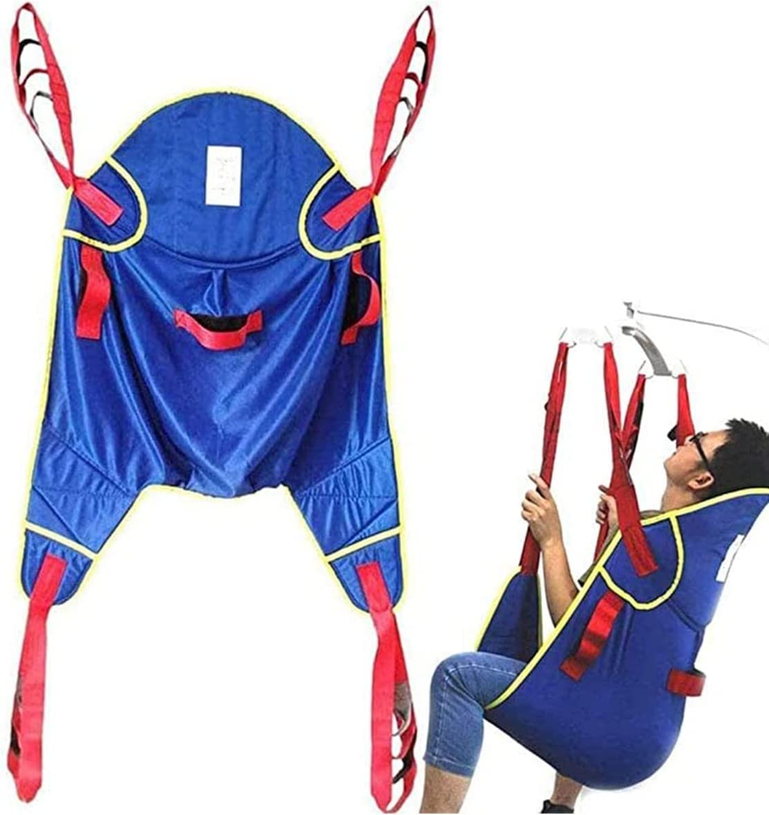 KAOSMX Eslinga para Grúa，Eslinga para Elevador， Dispositivo para Ancianos, bariátricos, enfermería, Cuidador