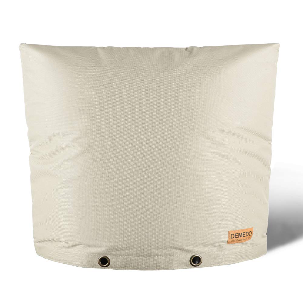 backflow preventers protection, 36”w x 36”h backflow winter cover, insulated cover pouch for irrigation backflow valve, sprinkler valves in snow or sun exposure, winterizing backflow preventers – sand