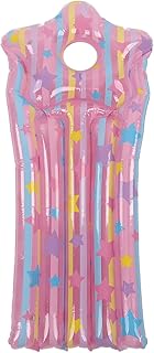 Inflatable Pool Float Mat, 130x60cm Inflatable Tanning Pool Lounger Thickened PVC Anti Leakage Swimming Pool Mattress Kids Blow Up Pool Raft Lounge Floatie for Summer Swimming Pool