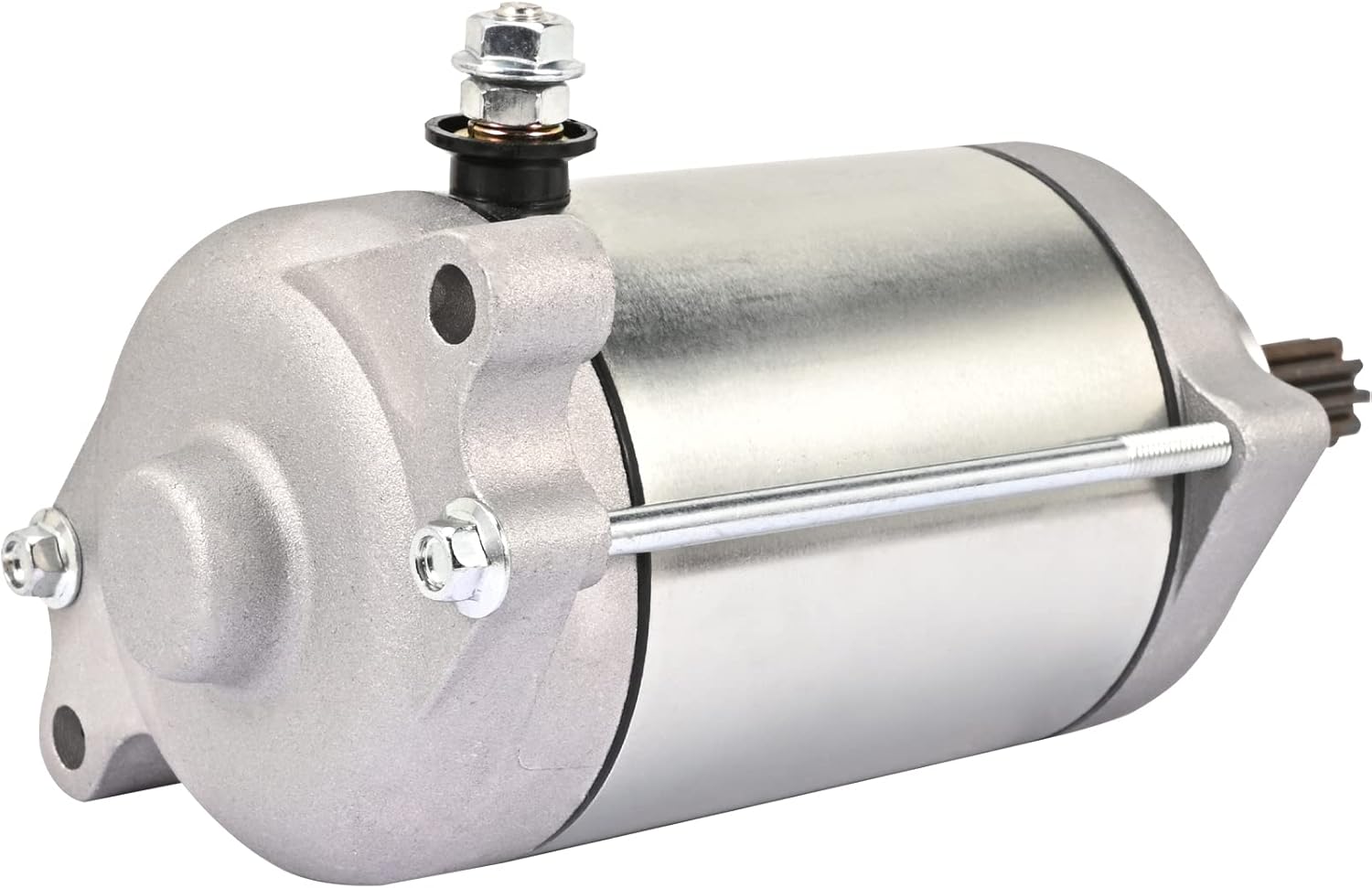 Starter Motor Compatible with ATV Arctic Cat 400 500 650 (1998-2009), Compatible with Suzuki LTA500F LTA500FB, LTF500F Vinson/LTF500(2002-2007), 12 Volt CW 9-Tooth Spline 0825-001 0825-012