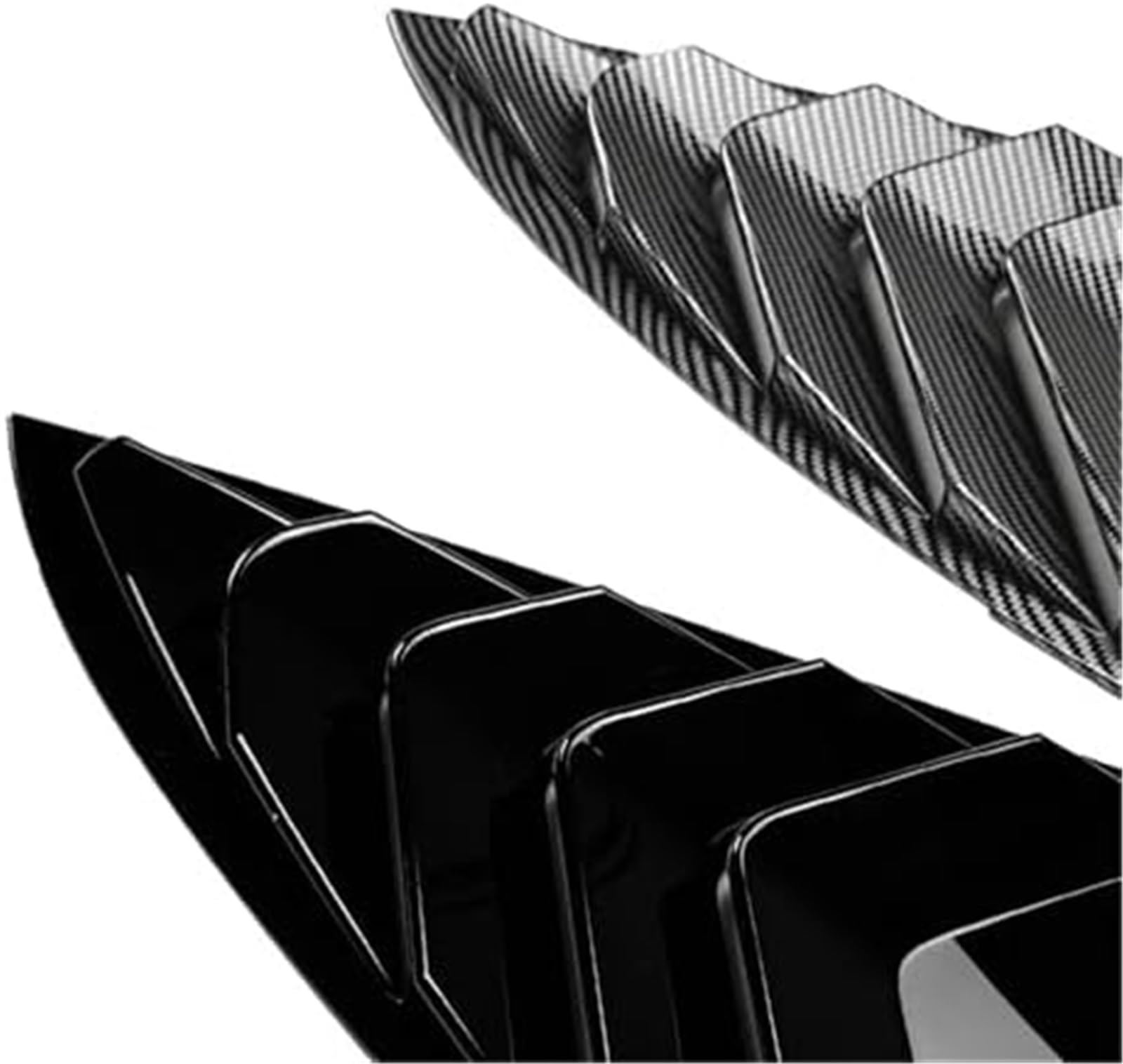 Protector de Cristal Trasero Rejilla de Ventana Trasera, Rejillas Laterales Coche, ventilación, Cubierta persianas, embellecedor, para Modelo 3 2017-2023 Y 2020
