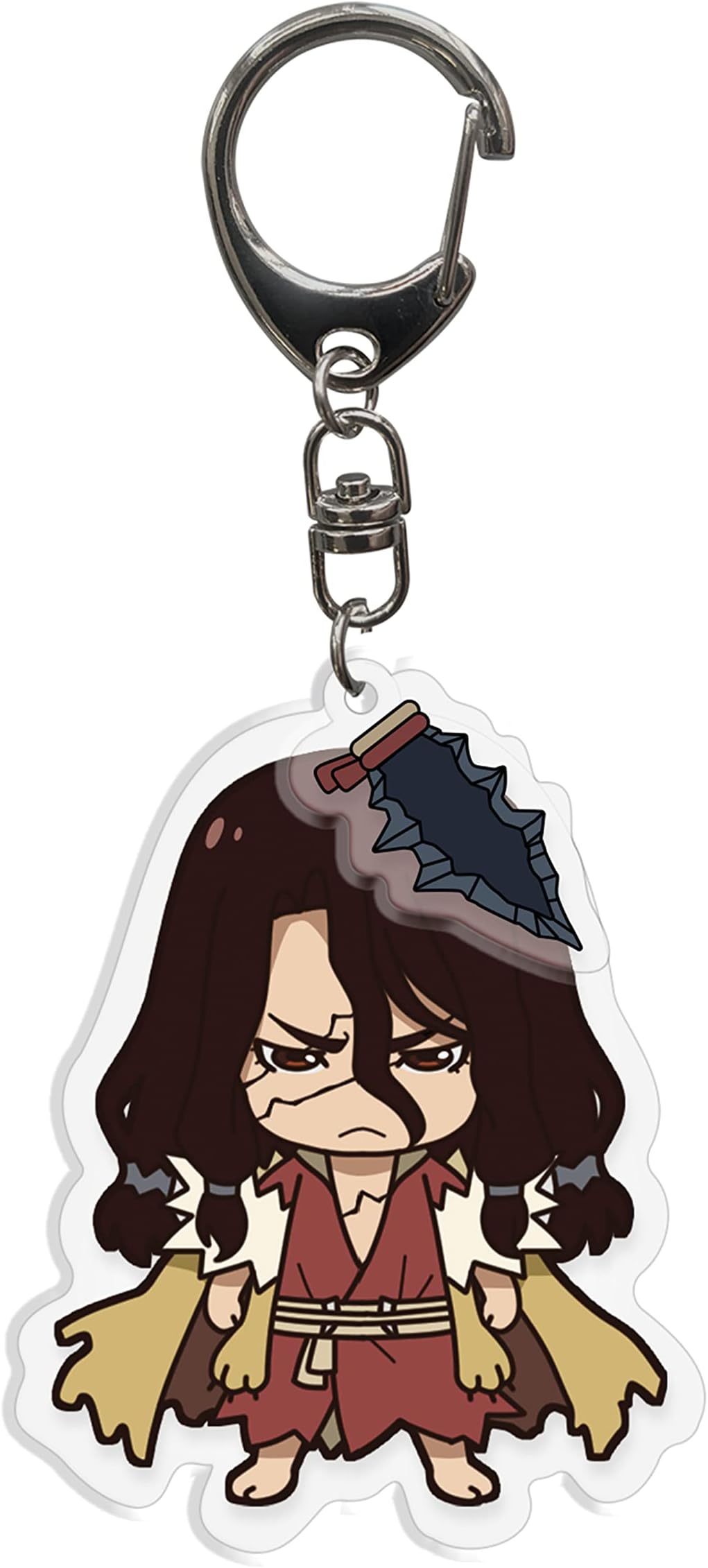 ABYstyleDr. Stone Keychain, Chibi Tsukasa Keychain, S