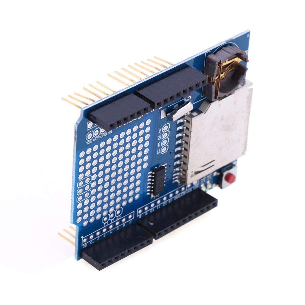 DollaTek Registratore Data Logger Modulo Shield XD-204 per Arduino Uno SD Card Professional